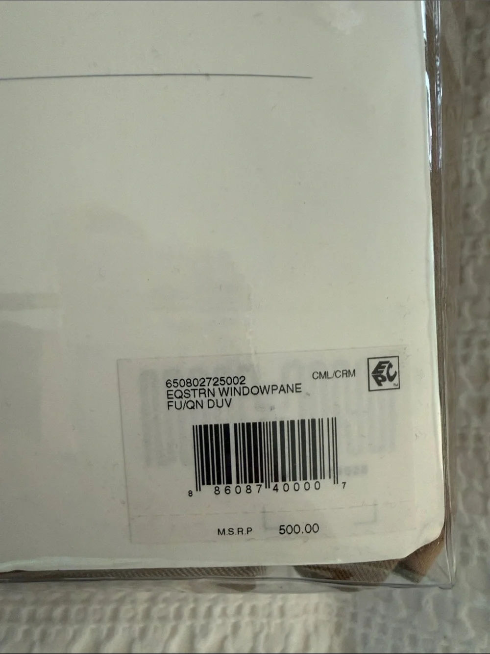 RALPH LAUREN Modern Equestrian Full/Queen Camel/Cream Duvet Cover NIP